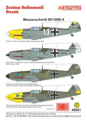 Messerschmitt Bf-109 E-4