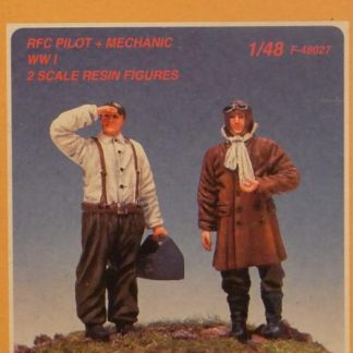 RFC Pilot and Mechanic WWI