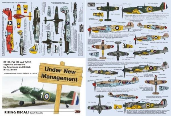 Under New Management (Bf 109 and Fw190 captured and Tested by the Allies)