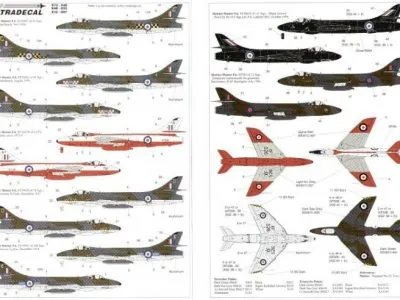 Hawker Hunter F6 12, 56 y 208 Sqns. 78 Sqn/ 4 FTS, 11 Sqn. Black Arrows Leader