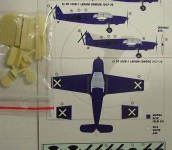 Messerschmitt Bf-108 B Legión Cóndor
