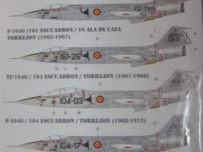 F-104 G/ TF-104G Starfighter