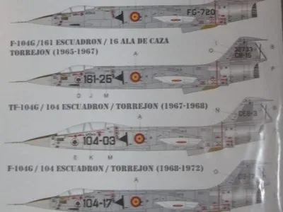F-104 G/ TF-104G Starfighter