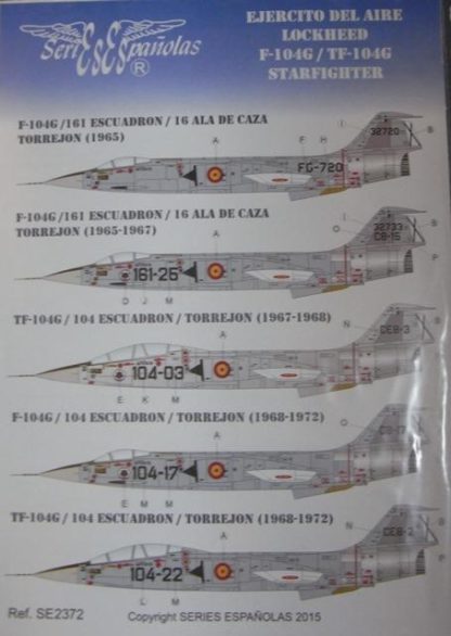 F-104 G/ TF-104G Starfighter