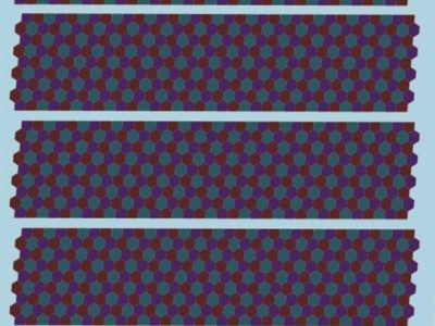 Lozenge A. german Naval Three Color printed Fabric