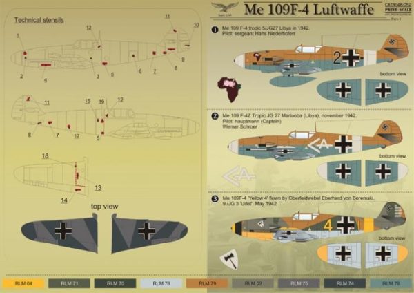 Me 109 F-4 Luftwaffe Part 1