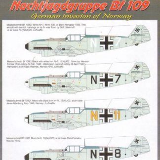 Bf 109 D Nachtjagdgruppe Bf 109