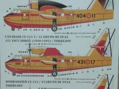 Canadair CL-215/ CL-215T Bombardier CL-415