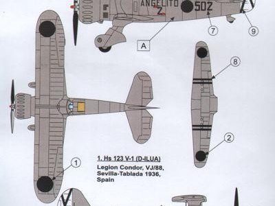 Hs 123 V1 Over Spain