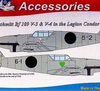 Messerschmitt Bf 109 V3 & V4 in the Legion Condor