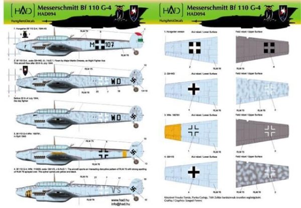 Messerschmitt Bf 110 G4