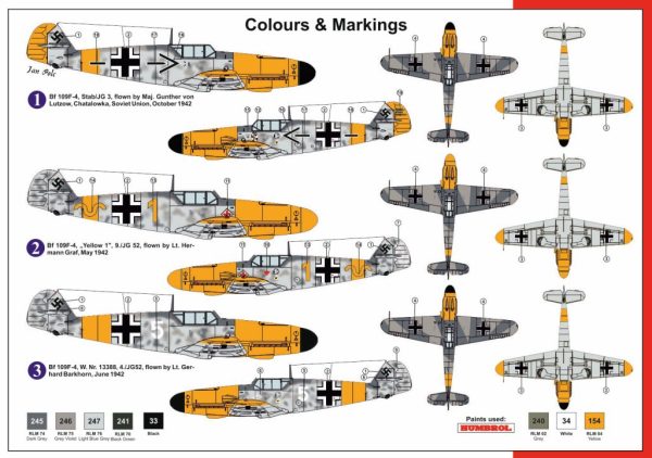 Messerschmitt Bf 109 F-4 "Aces"