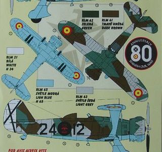 Henschel Hs-123 A-1 "Angelito" in Spain Part 4 Ejército del Aire I