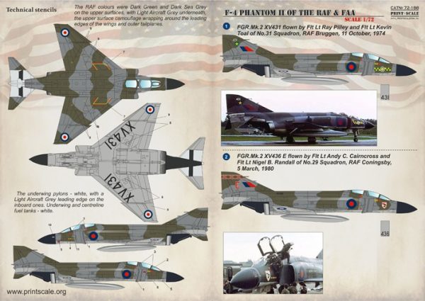F-4 Phantom II of the RAF & FAA