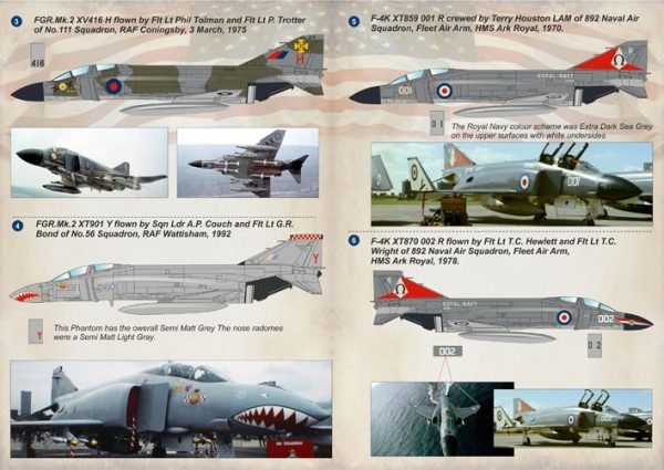 F-4 Phantom II of the RAF & FAA