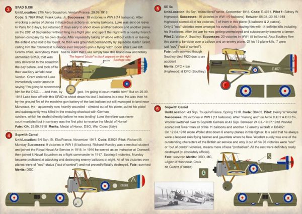 Balloon-Busting Aces of WW I Part 3 - Belgium, USA and RFC