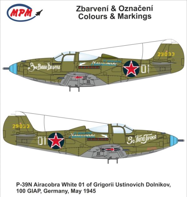 P-39 Q/N Russian Cobras