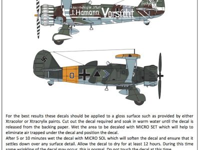 1/48 Henschel Hs-123A-1 & B-1