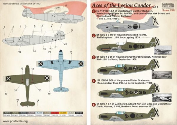 1/48 Aces of the Legion Condor Part 4