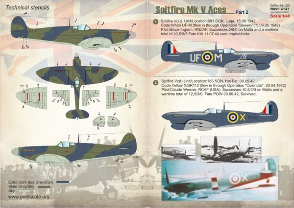 1/48 Spitfire Mk V Aces Part 2