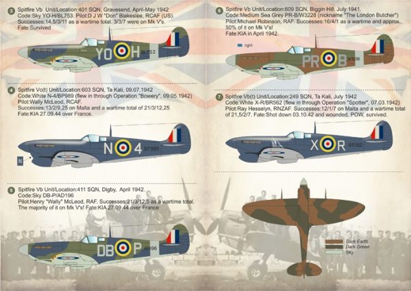 1/48 Spitfire Mk V Aces Part 2
