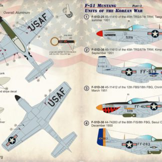 1/72 F-51 Mustang Prt 1
