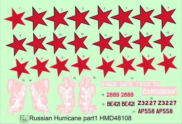 1/48 Russian Hurricanes Mk I/ II Part 1