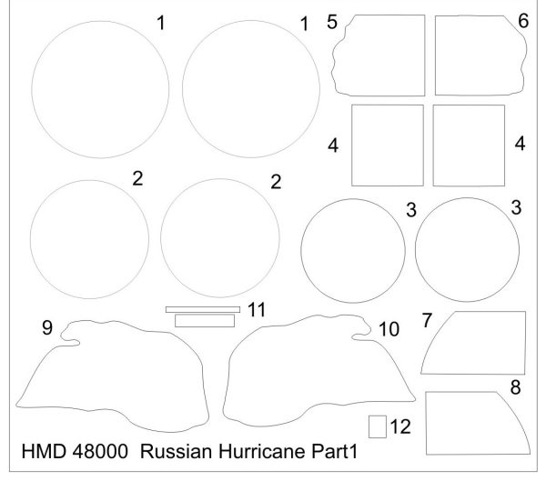1/48 Russian Hurricanes Mk I/ II Part 1