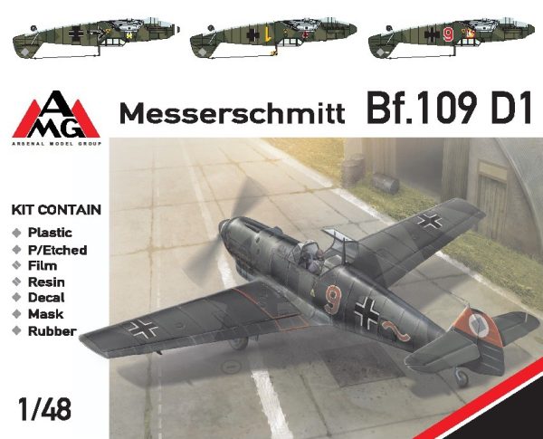 1/48 Messerschmitt Bf-109 D1