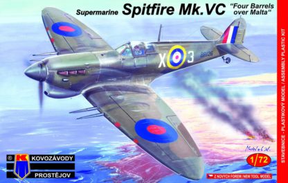 1/72 Spitfire Mk. Vc Four barrels over Malta