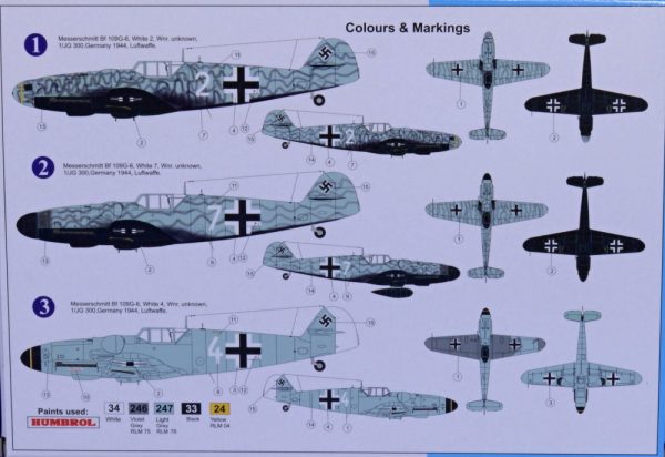 1/72 Bf 109 G-6 JG300 Wilde Sau Limited Edition