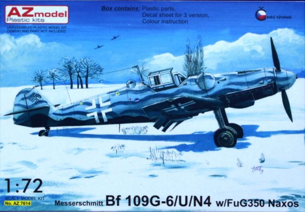 1/72 Messerschmitt Bf 109 G-6/U/N4 w/FuG350