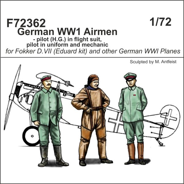1/72 German WWI Airmen