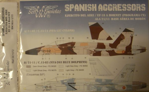 1/72 Spanish Agressors
