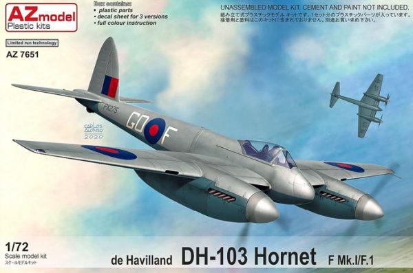 1/72 DH-103 Hornet F Mk.I/ F.1