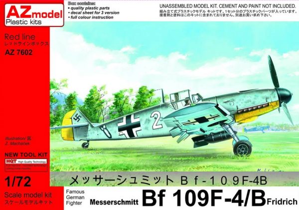 1/72 Messerschmitt Bf 109 F-4B Friedrich