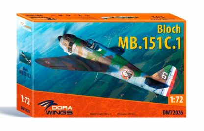 dora wings 72026 Bloch MB 151 - Nekomodels maquetas