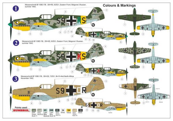 Bf-109 E-7/B JaBo ZG.1