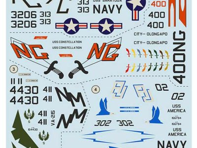 A-7 Corsair II Part 3 and Stencils