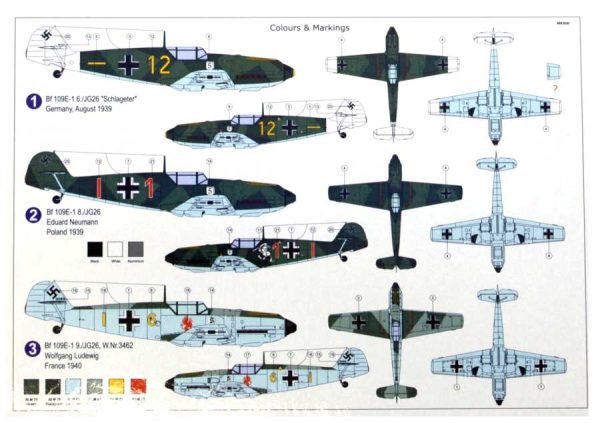 Bf 109 E-1 JG.26