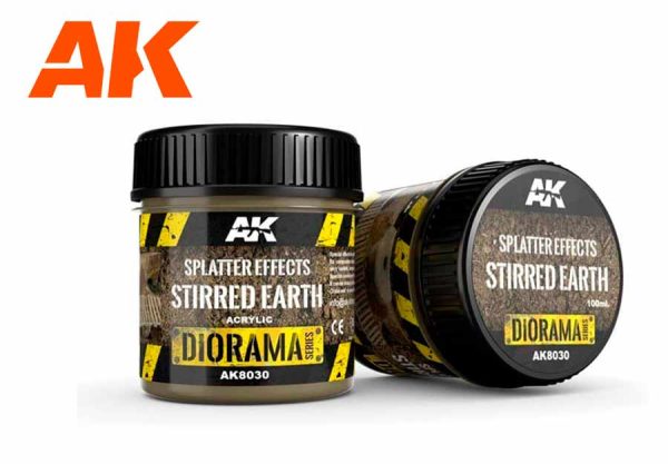 SPLATTER EFFECTS STIRRED EARTH 100ML