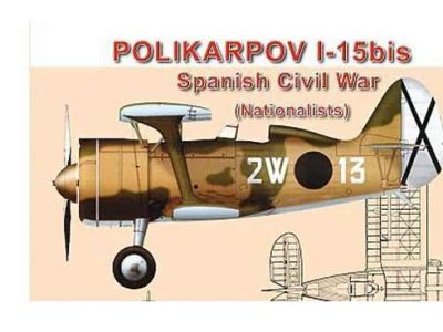 Polikarpov I-15 BIS Spanish Civil War Nationalists