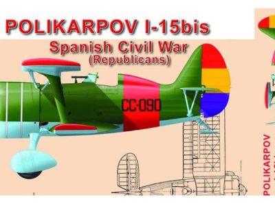 Polikarpov I-15 BIS Spanish Republicans