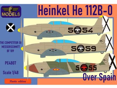 Heinkel He-112 B-0 Over Spain