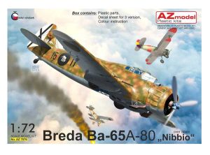 nk AZ Model 7876 Breda Ba 65A 80 Nibbio Over Spain