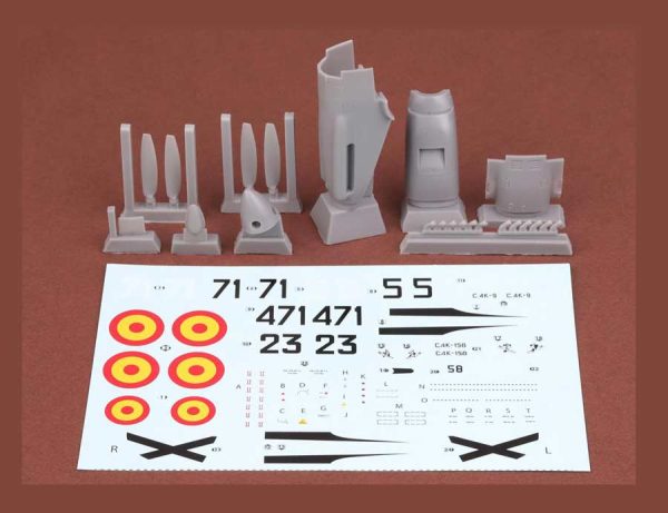 Hispano HA-1112 M.1L Buchon 'Spanish Air Force' Conversion Set - Imagen 2