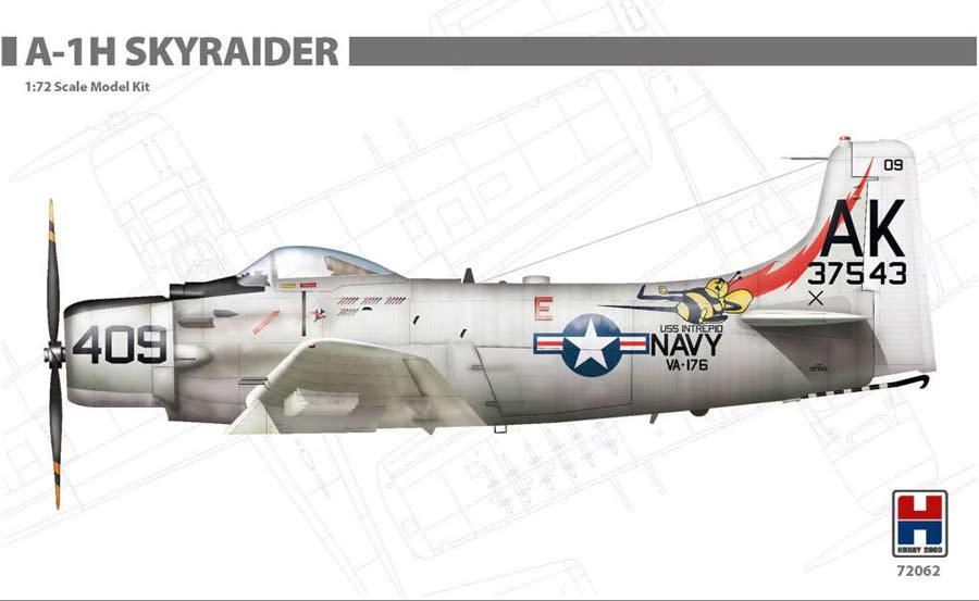 Lee más sobre el artículo AH 1 Skyraider Hasegawa