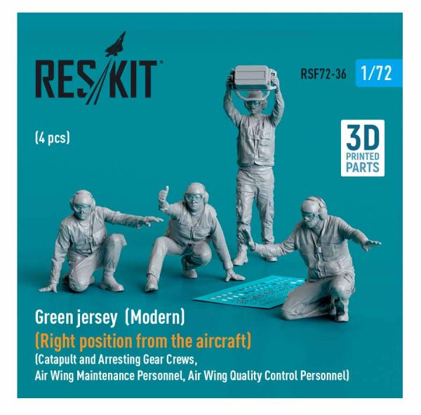 Green jersey (Modern) Right position (4 pcs.)