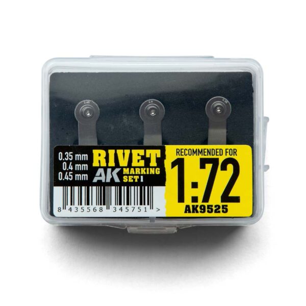 RIVET MARKING SET 1  1-72 SCALE
