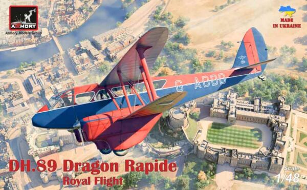 DH.89 Dragon Rapide - Royal Flight